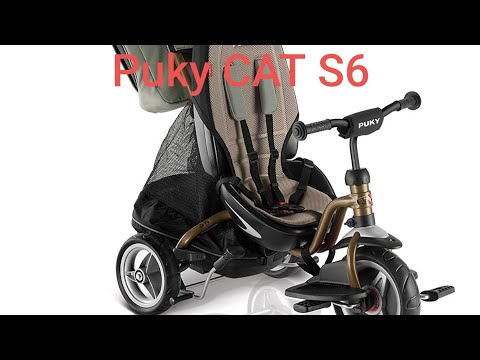 Видео: Puky CAT S6 . Обзор детского трёхколёсного велосипеда.