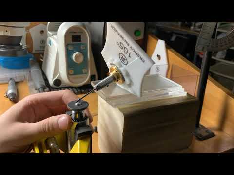 Видео: Шаблоны для заточки штихелей