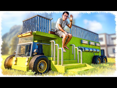 Видео: АВТОБУСТЫҢ 2-ші қабатын соқтым (Scrap Mechanic)