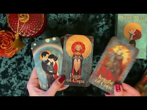 Видео: Обзор колоды Таро «Божественное Деко» от Хэтти Торн/Divine Deco Tarot by Hattie Thorn