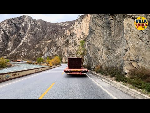 Видео: ЭТО НЕРЕАЛЬНО! Китайская ДОРОГА-ЛЕСТНИЦА в горах Минься ⛰️🚙 | 4K HDR