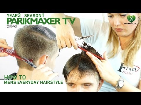 Видео: Мужская стрижка How to men's everyday haircut. parikmaxer tv парикмахер тв
