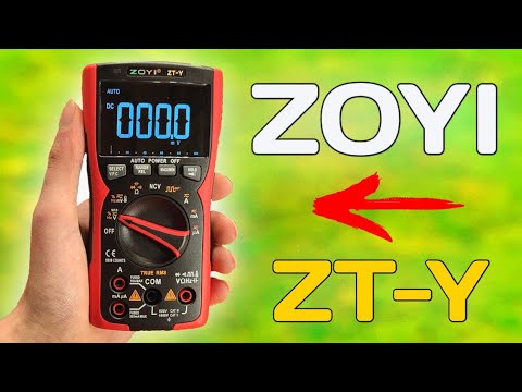 Видео: ЭТО УДИВИТЕЛЬНЫЙ МУЛЬТИМЕТР от ZOYI ZT-Y с очень компактными размерами