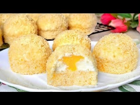 Видео: Они исчезают за 1 минуту🍋 Десерт - настоящее лакомство. 👌Быстрый и простой рецепт!