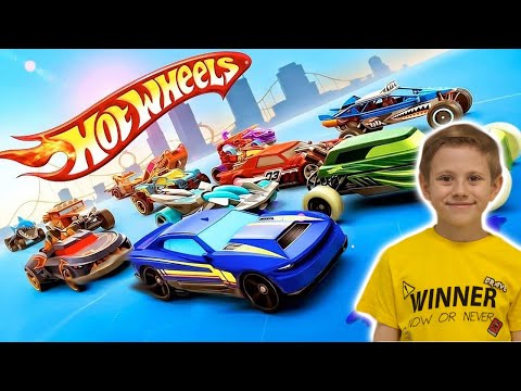 Видео: МАШИНКИ для детей ХОТ ВИЛС все серии подряд - Даник играет в Hot Wheels UNLEASHED