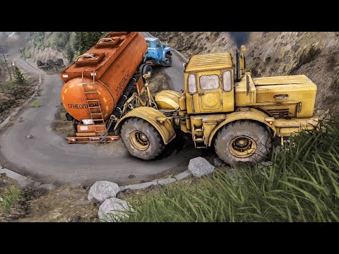 Видео: К 700. Этот перевал проклят! Задача вытянуть бензовоз ЗИЛ 130 на Холм. Spintires