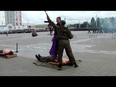 Видео: День ВДВ в Витебске 2016