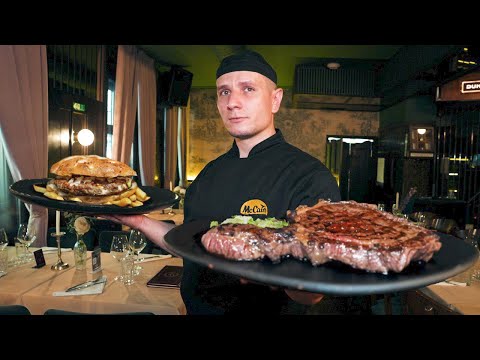 Видео: МУЖЧИНА ИЗ СЕРБИИ ДЕЛАЕТ ТРАДИЦИОННЫЙ БУРГЕР!