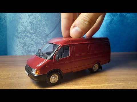 Видео: Обзор на Газ 2705 "Газель" 1/43 От Деагостини