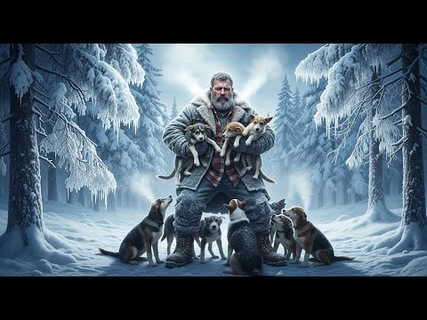Видео: При -50°C собаки едва не умирали — то, что сделал лесоруб, стало настоящим чудом и спасением для них