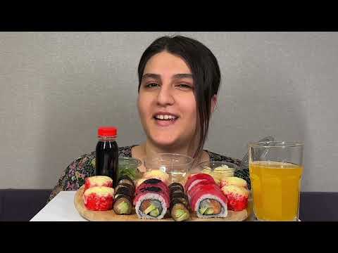 Видео: MUKBANG | БОЛТАЛКА | не АСМР #asmr #mukbang #sushi #rolls #мукбанг #роллы #суши #streetfood