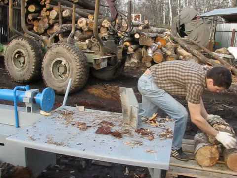 Видео: дровокол Горыныч.wmv