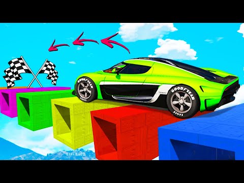 Видео: КАК ДАЛЕКО СМОЖЕТ ЧИТ РЕГЕРА ПРОЕХАТЬ ПО ДЫРЯВЫМ БЛОКАМ? ЭТО ФАНТАСТИКА! ЭКСПЕРИМЕНТЫ В ГТА 5 ОНЛАЙН