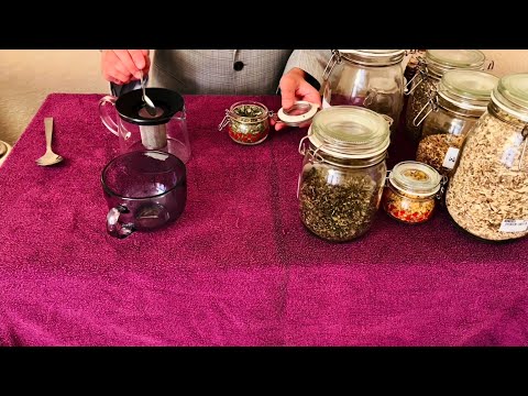 Видео: ASMR: 4 мощные смеси травяных чаев