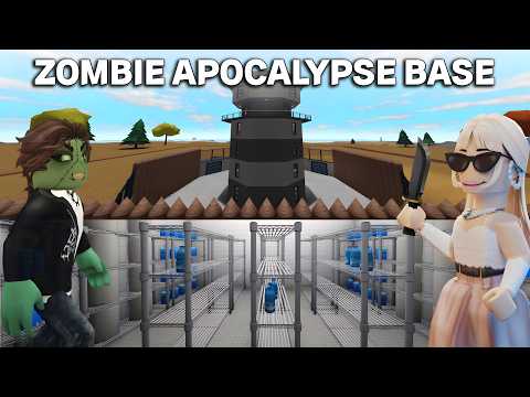 Видео: СТРОИТЕЛЬСТВО БАЗЫ ЗОМБИ-АПОКАЛИПСИСА В БЛОКСБУРГЕ
