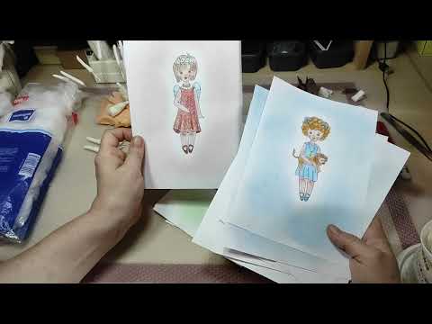 Видео: 🎆Ватная игрушка  ГОРОСКОП.  Урок 1. Обзор материалов. Делаем ручки, ножки, тело.