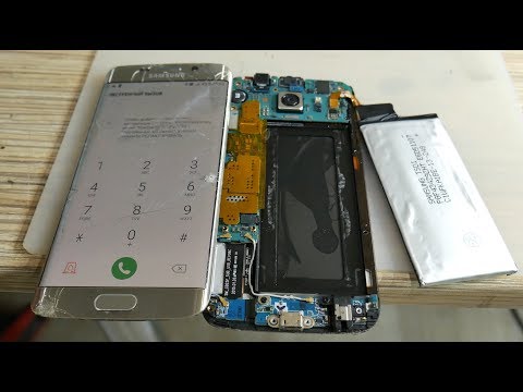 Видео: SAMSUNG S6 EDGE. Замена стекла без заморозки! Эксперимент