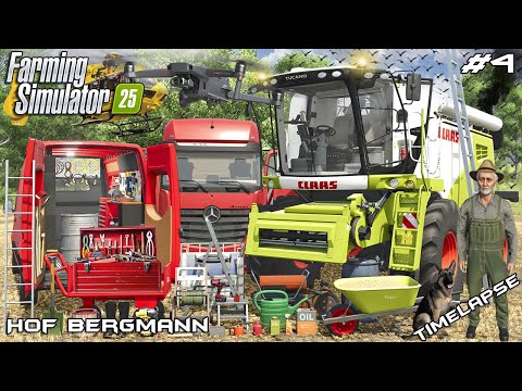 Видео: 🌾 НАЧИНАЕТСЯ СЕЗОН УРОЖАЯ — ПОДГОТОВКА И СБОР ПШЕНИЦЫ🚜 | Hof Bergmann | Farming Simulator 25 | Эп...