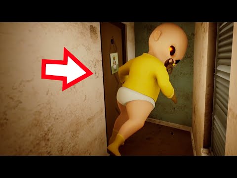Видео: КУДА УБЕГАЕТ ДЕМОН ГИГАНТ ?! ИГРА The Baby In Yellow