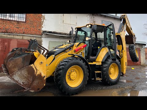 Видео: Процесс ремонта ￼Caterpillar  444f2 / Caterpillar 444 F2 Backhoe Loader Repair Process