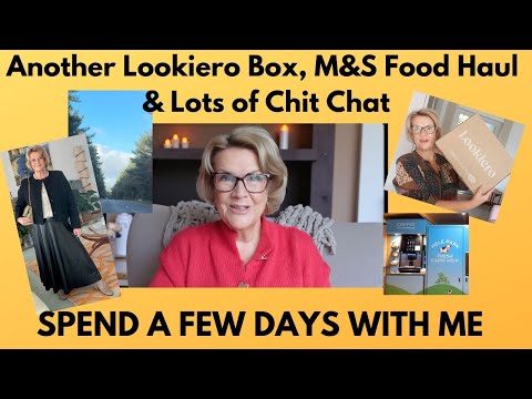 Видео: Ещё одна коробка Lookiero, доставка еды из M&S и много разговоров — проведите несколько дней со мной