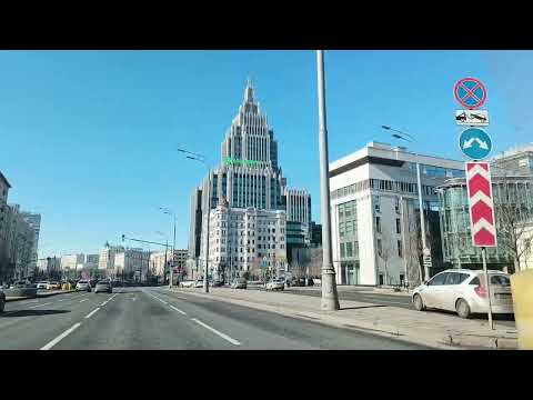 Видео: По Москве на авто с Севера на Юг#влог#москвасегодня