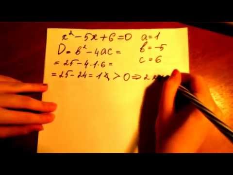 Видео: Как решать квадратные уравнения через дискриминант. Простое объяснение