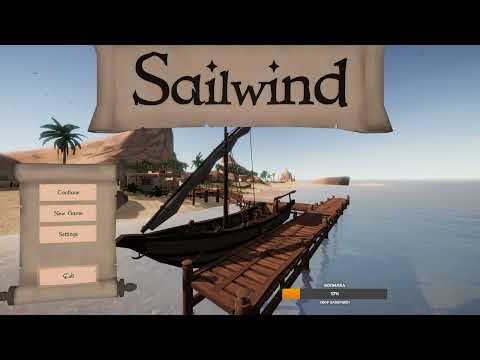 Видео: Sailwind 02 - симулятор торговца на паруснике. Без GPS и клубка-путевика :)