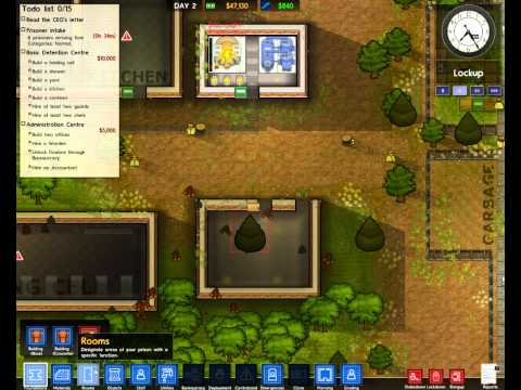 Видео: Prison Architect #1 - Строим тюрьму