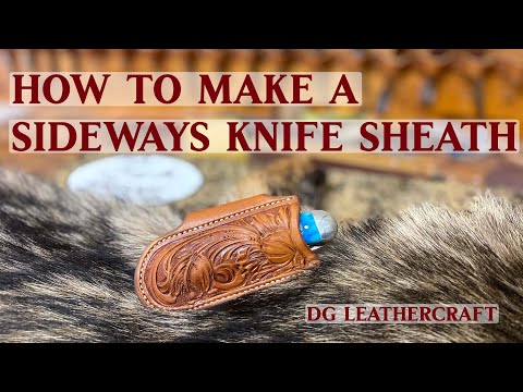 Видео: Как сделать ножны для ножа с боковым креплением