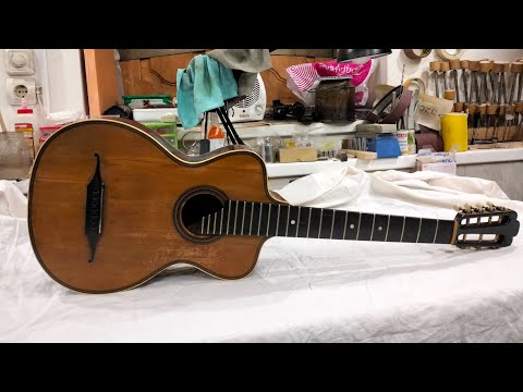 Видео: Гитара Краснощекова 1842 г .