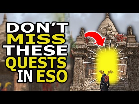 Видео: Задания ESO, которые вы НЕ ХОТИТЕ ПРОПУСТИТЬ | The Elder Scrolls Online