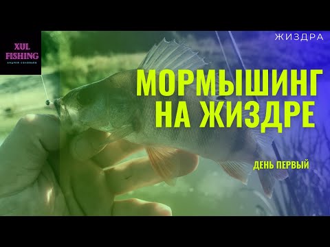 Видео: Мормышинг на Жиздре ! Первый день путешествия в Калужскую область !