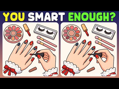 Видео: Найдите три отличия: вы умнее всех остальных? 🧠✨