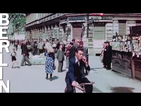 Видео: Берлин в июле 1945 (в цвете и HD 1080p)