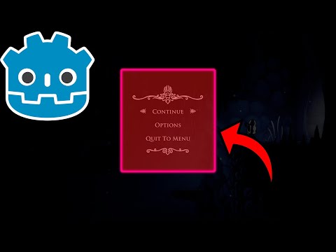 Видео: Как сделать меню в Godot 2D