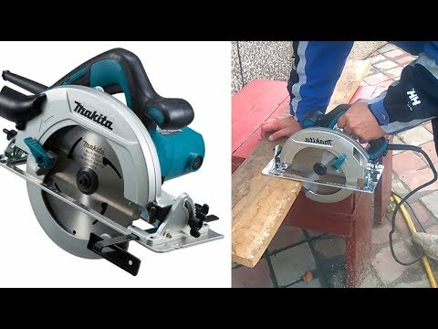 Видео: Дисковая пила Макита Makita HS7601K ОБЗОР