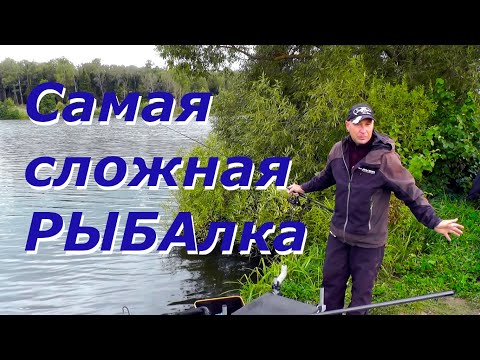 Видео: Самая сложная рыбалка.  Ловля плотвы на озере и "Санта Барбара"