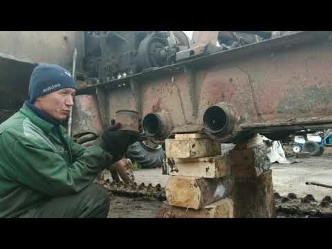 Видео: Замена втулок в раме ТДТ-55
