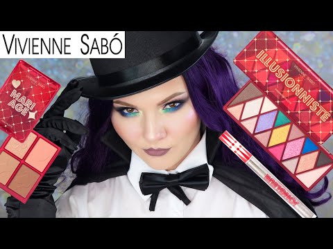 Видео: НОВАЯ КОЛЛЕКЦИЯ VIVIENNE SABO CIRQUE FANTASTIQUE | палетка теней Illusionniste | жидкие тени