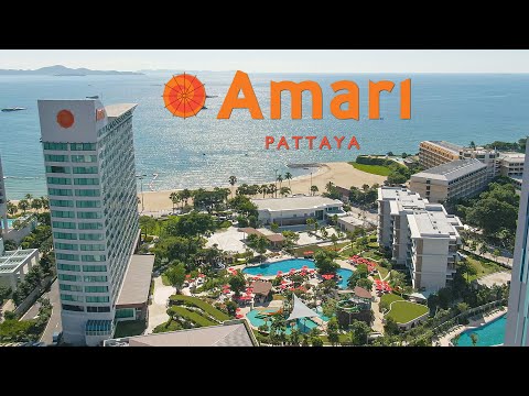 Видео: Отель Amari Pattaya. Семейный отель с аквапарком.