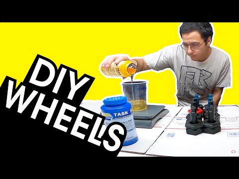 Видео: Самодельные колеса для коньков