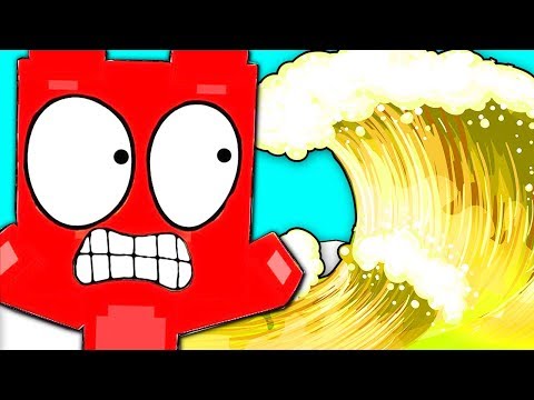 Видео: ЖЕЛЕЙНЫЙ МИШКА ПРОТИВ ЗОЛОТО ЦУНАМИ В МАЙНКРАФТ ~ КАК ВЫЖИТЬ НУБУ В МАЙНКРАФТЕ ТРОЛЛИНГ МУЛЬТИК НУБ