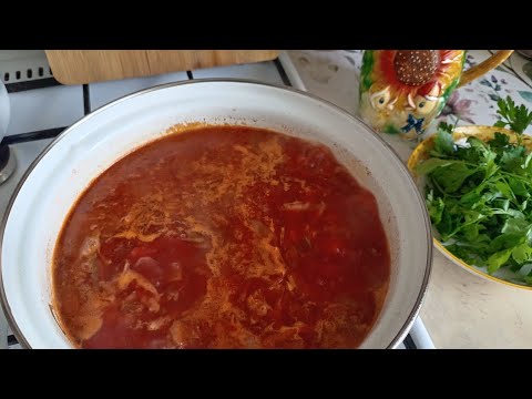 Видео: Готовлю борщ/😍..И солнечного🌼настроения вам в ленту🤗🌻
