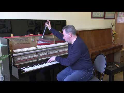 Видео: Концертная настройка пианино и роялей. Часть 4/7