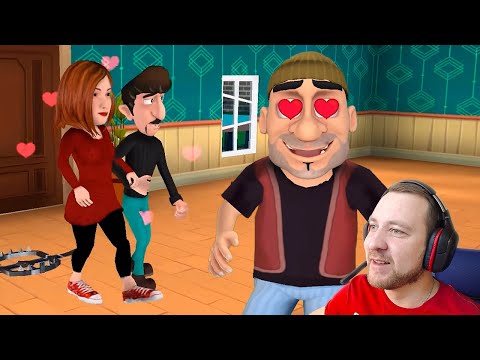 Видео: ВОРИШКИ В ДОМЕ как у МИСС ТИ Scary Robber игра от Разработчиков Scary Teacher 3D
