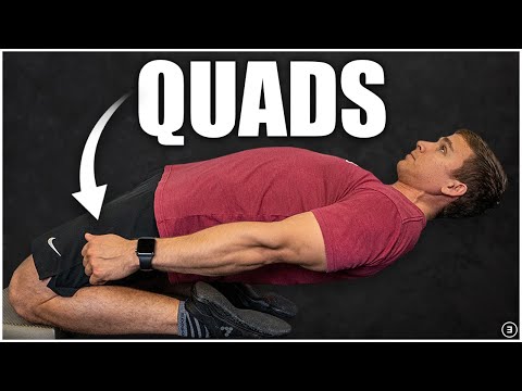 Видео: Реабилитация после растяжения квадрицепса | Травма прямой мышцы бедра (тренировки и упражнения дл...