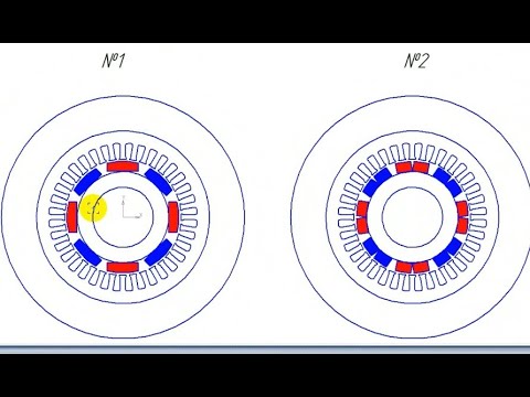 Видео: Эффективный вариант наклейки магнитов при изготовлении генераторов.