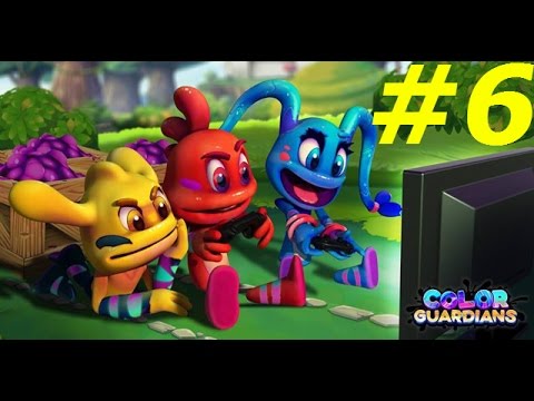 Видео: Совместное Прохождение Color Guardians (PS4 Pro 1080p) Часть 6