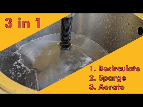 Видео: Sergent Sparge Head — распределитель сусла и аэратор